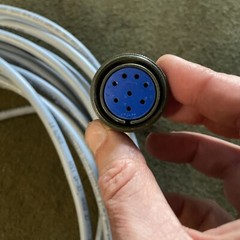 LUTZE A3142208 Flexible TP Electronic Cable; Shielded 22 AWG 4TP PLTC 50FT