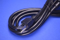 4-Pack Heavy Duty 300V 8ft PowerLine High Performance Detachable IEC Power Cord