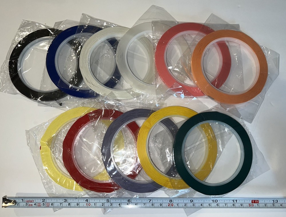 Dark Yellow Surgical Instruments Marking Tape Only 1 Roll 216 Ft L x 0.25”W