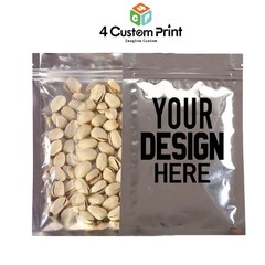 Custom Printed Mylar Bags Food Grade Stand Up Pouches for Snack & Food Wholesale