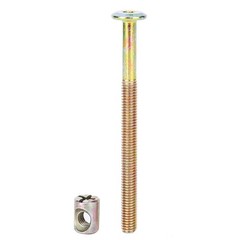 Furniture Socket Button Head Screws Bolts With Nuts (90mm)