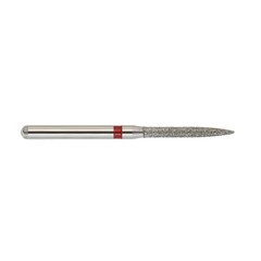 10pc Dental Diamond Bur 863/012F Flame Bur Fine Grit FG High Speed Handpiece Bur