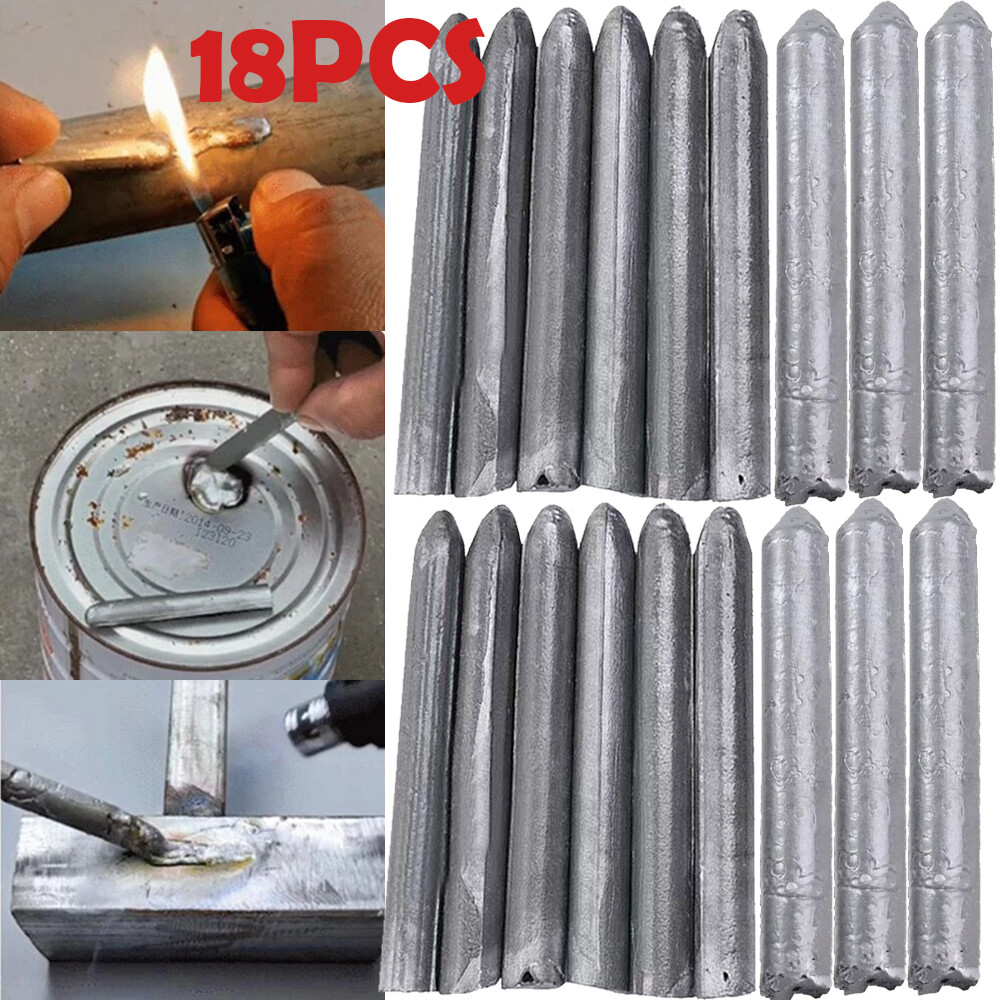 18PCS Low Temperature Powder Cored Welding Equipment Aluminum’Rods Easy Melt