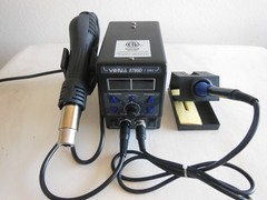 YIHUA 8786D-I Soldering Station 2 in 1 Soldering Iron Kit Hot Air Rework Station