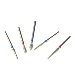 AZDENT Dental Super Coarse Diamond Polishing Burs FG for High Speed Handpiece