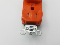 Pass Seymour TRIG8200 Tamper Resistant Receptacle Hospital Grade 15A 125V Orange