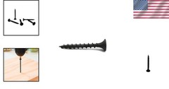 x 1-1/4″ Drywall Screws 1440PCS Coarse Thread Self Tapping