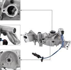 68252670AA Oil Pump with 926-235 Solenoid Valve for Chrysler 200 300 Town Countr