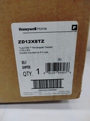 Honeywell TrueZONE ZD12x8TZ 12in x 8in Parallel Blade Zone Damper