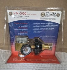 Western Enterprises VN500 Nitrogen Purging/Test Regulator with 500 PSI Test P…