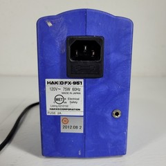 Hakko FX-951 Soldering Station FM-2027 Iron 599B Tip Cleaner Cables Tested