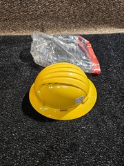 Pip 280-EV6161V-20 Hard Hat, HDPE, 6 Point Ratchet, Type 1, Class C, Yellow