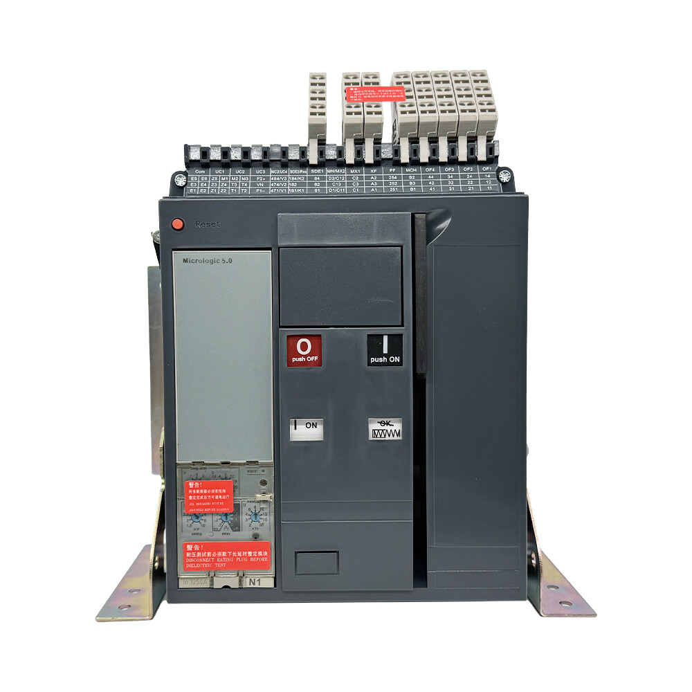 NOFUEL MT Air Circuit Breaker 3P 50ka Fixed Frame NT12 N1 Fixed Mic 5.0 1250A