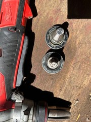 Milwaukee Propex expansion tool M12 with 1″ and 3/4″ expanders