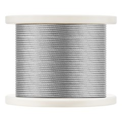 T316 Stainless Steel Cable 1/8″ 7×7 Steel Wire Rope 1000 ft Cable Railing