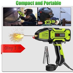 Saker Portable Electric Welding Machine,110V Portable Welder Handheld with IG