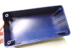 6″ Dark Blue Plastic Project Hobby Box Enclosure – 6″ x 4″ x 2″