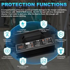 24V 20A Forklift Battery Charger Fully-Auto Charger Lead Acid Battery Charger