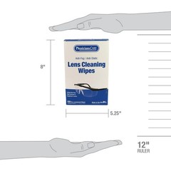 PhysiciansCare Pre-Moistened Anti-Fog, 100 Count (Pack of 1), White