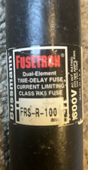 Bussmann Fusetron FRS-R-100 Dual Element Time Delay Fuse 100A