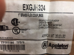 New Appleton EXGJH324 1″ 24 inches long Explosion Proof Flexible Conduit coup