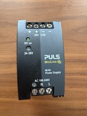 PULS ML60.121 MiniLine-2 Single Phase Power Supply: 12VDC/4.5-3.6A/54W