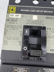 Square D KAL36200 200 Amp 600V 3-Pole Circuit Breaker 200A 600 VAC Tested