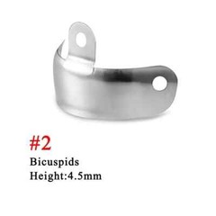 50Pcs/box Dental Sectional Matrix Bands M4 Metal Sectional Contoured Matrice