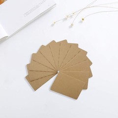 12 Pack Pocket Notebooks Blank Brown Cover Journals 64 Pages 5.5×3.5 Inch
