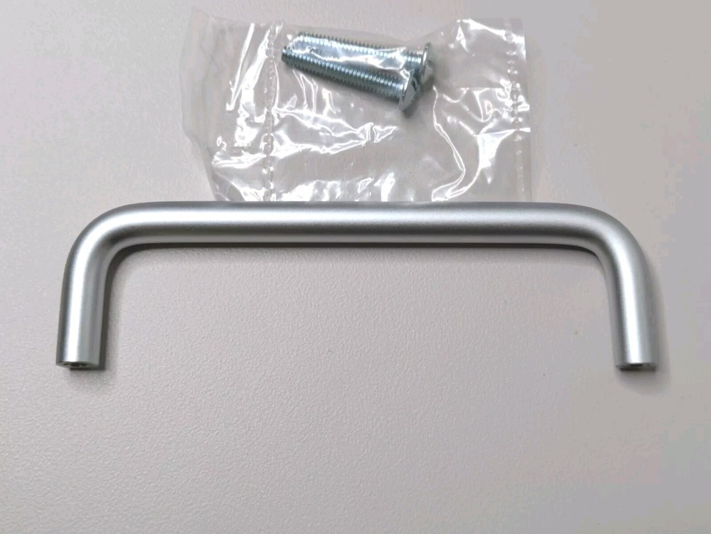 Drawer Pull Handle 4″ Center to Center Stainless Matte Finish Nickel Satin