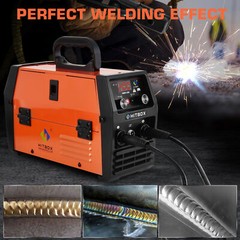 HITBOX 3IN1 110/220V MIG Welder Stick MMA LIFTTIG Gasless MIG Weld Machine/Glove