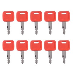 10 Pack Ignition Key For Hitachi John Deere Zex Excavator Heavy Equipment