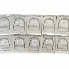 Dental Orthodontic Niti Arch Wire Super Elastic Natural Nature Form Round