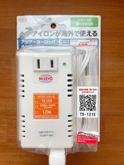 NISSYO INDUSTRY TS-121E Transformer AC220V-AC240V 50/60Hz to AC100V 120W