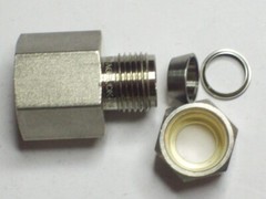 1-Swagelok Stainless Connector Fitting, 3/8″ Tube x 3/8″ Female NPT, SS-600-7-6