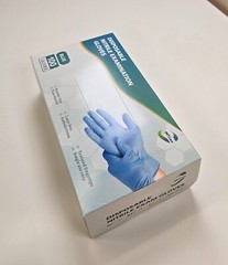 New WITCARE Disposable Nitrile Examination Gloves X-LARGE – 100 Gloves/Box