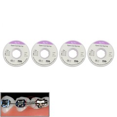 1-10 Dental Orthodontic Niti Open Coil Spring Spool Dia.010 *030 ” inch 914mm u