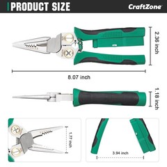 8 in 1 Wire Stripper with Voltage Tester, Multifunction Electric Wire Strippi…