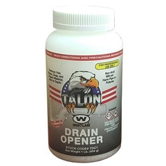 Whitlam TALON Drain Opener – Drain Cleaner – 1lb Bottle – TDC1