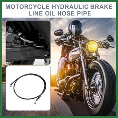 Motoforti 150cm AN3 M10 Car Hydraulic Brake Line Oil Hose Pipe Fitting 28° 90° S