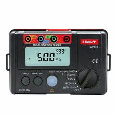 UNI-T UT526 Electrical Insulation Tester 1000V 500MΩ RCD Test Continuity VAC/✦Kd