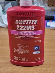 Loctite 222MS 250mL Low Strength Thread Locker 22241 FREE SHIPPING