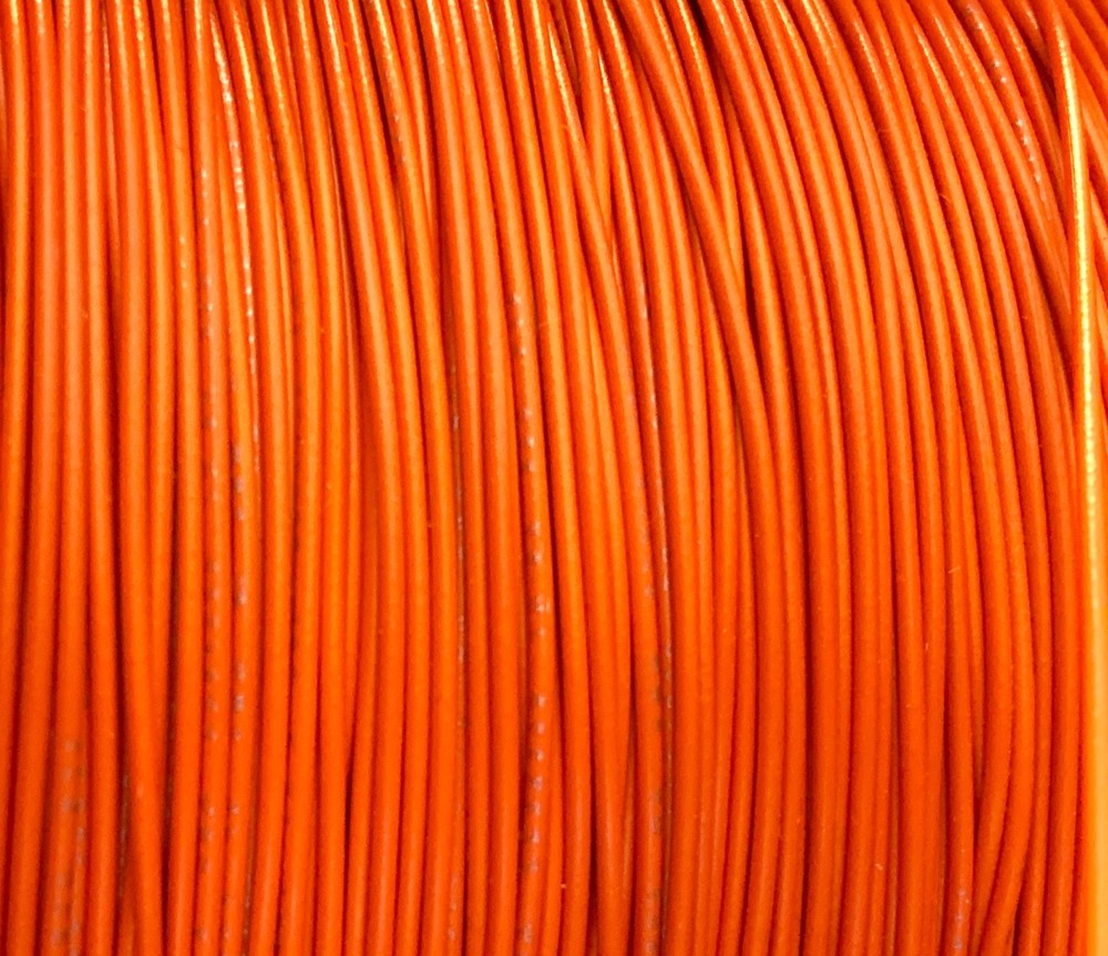 ORANGE 24 AWG Gauge Stranded Hook Up Wire 500 FT REEL UL1007 300 Volt