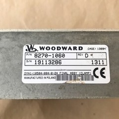 WOODWARD 8270-1060 SPEED CONTROLLER REV.D DYN1-10504-004-0-24 FINAL ASSY
