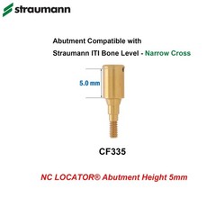 Titanium Locator Abutment Fit Straumann Bone Level NC/RC Zest Locator Compatible