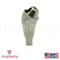 5x Megagen BlueDiamond Compatible Ø4.8mm Angled Multi Unit Prosthetic 30° NC