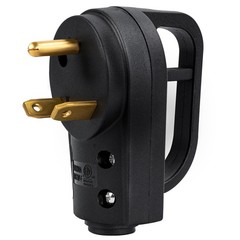 30 Amp RV Replacement Plug ETL Listed 125V Male NEMA TT-30P for RV Trailer