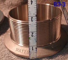 Watts B3-3 Adjustable 3″ Cast Iron Floor Drain Assembly