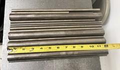 4130 AQ Steel Round Bar Stock 15 Pcs – CNC Lathe Machinable – 11.25 lbs