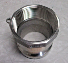 DIXON 200-A-SS Dixon Cam & Groove Type A Adapter x Female NPT, 316 Stainless